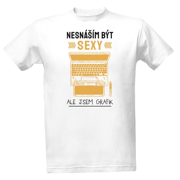 Tričko s potiskem Sexy grafik