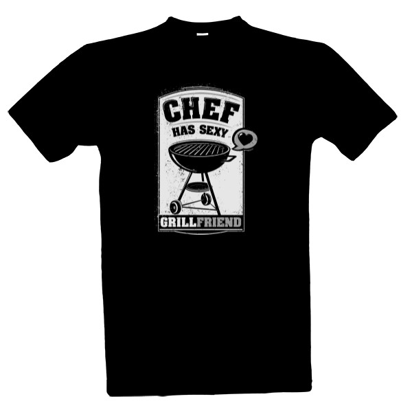Tričko s potlačou Sexy Grillfriend - Pánské