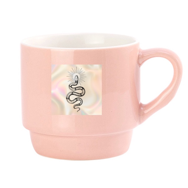 Stohovatelný porcelánový hrnek s potiskem Sexy Hadice hrk