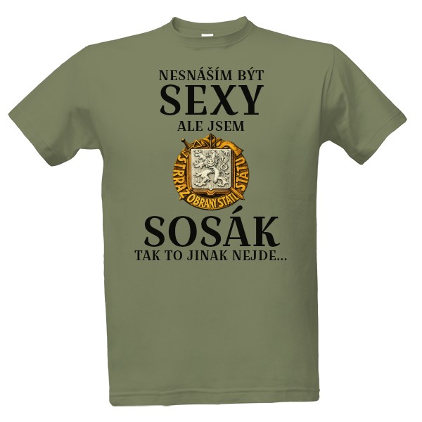 Tričko s potiskem Sexy SOSák