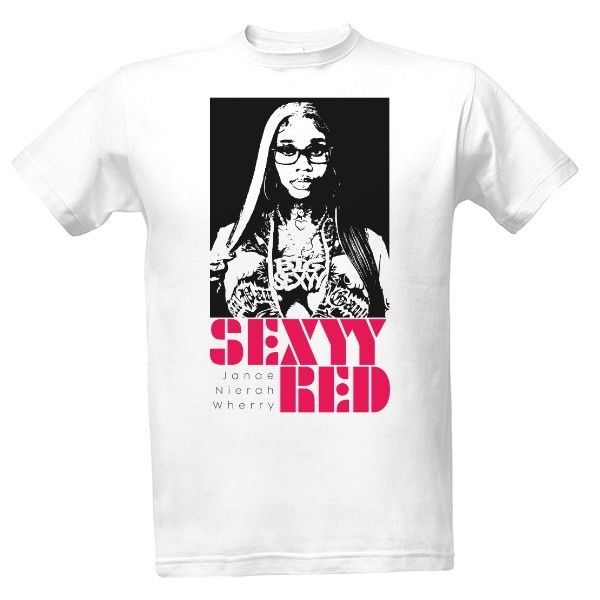 Tričko s potiskem Sexyy Red – Janae Nierah Wherry