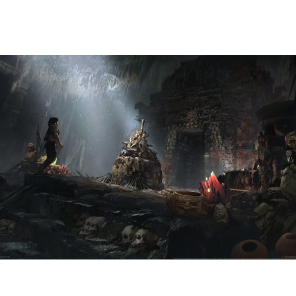 Fotoplátno 3:2 s potiskem Shadow of Tomb Raider