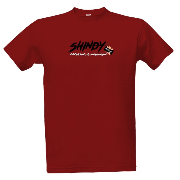 Tričko s potiskem T-Shirt/Tričko Parkour&Freerun by Shindy