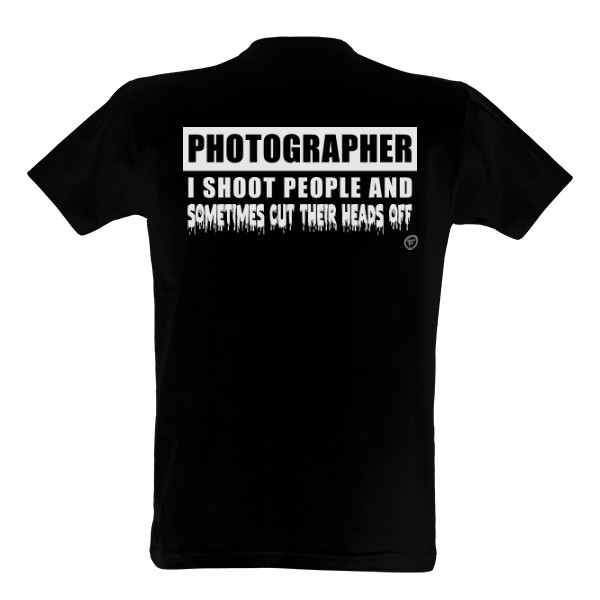 Tričko s potlačou Shoot people