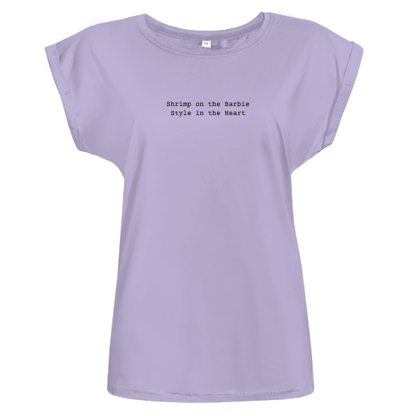 Tričko s potiskem Shrimp on the Barbie, Style in the Heart
