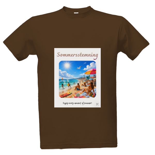 T-shirt Signature Collection Brown