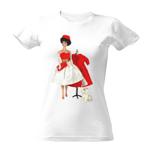 Tričko s potiskem Silken Flame Barbie Doll (tričko)
