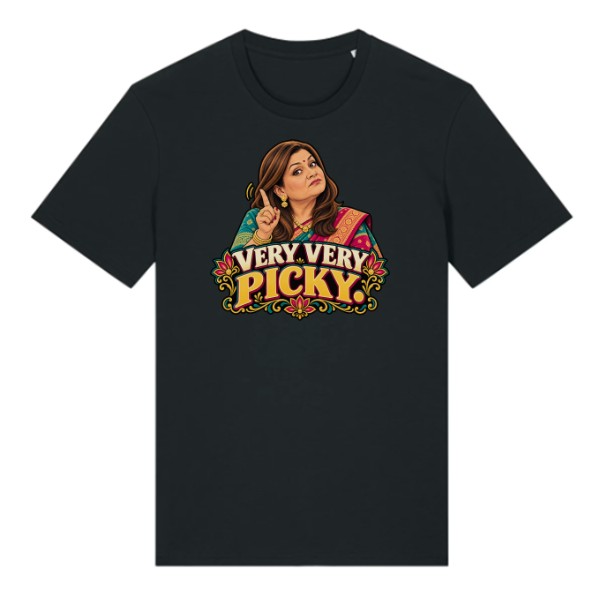 Tričko s potlačou Sima – Very Very Picky