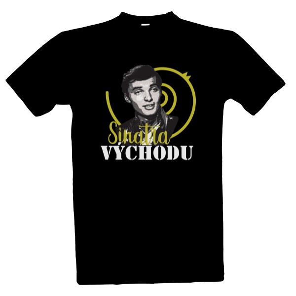 Tričko s potiskem Sinatra východu Karel Gott