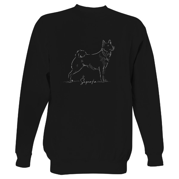 Mikina bez kapuce Unisex s potiskem Šiperka