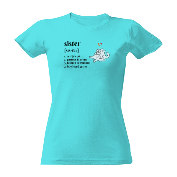 Tričko s potiskem Sister's love