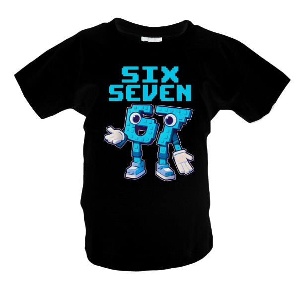 Tričko s potiskem Six Seven
