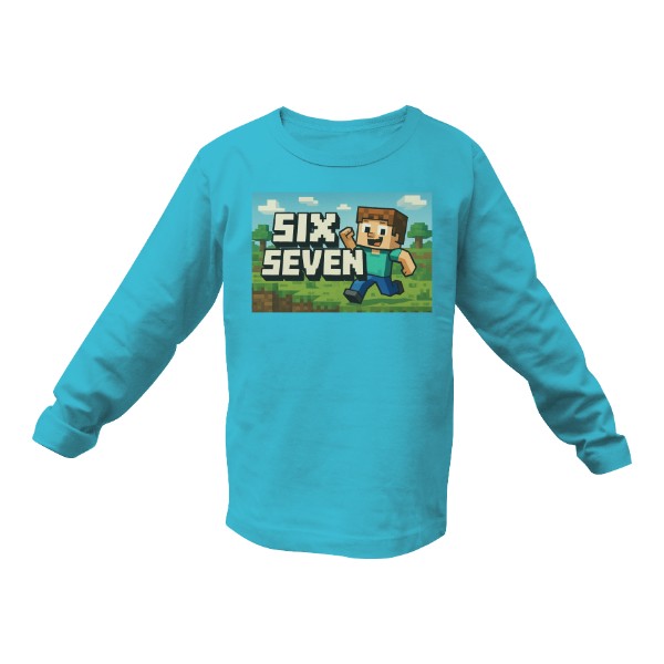 Tričko s potiskem SIX SEVEN – Svět kostiček