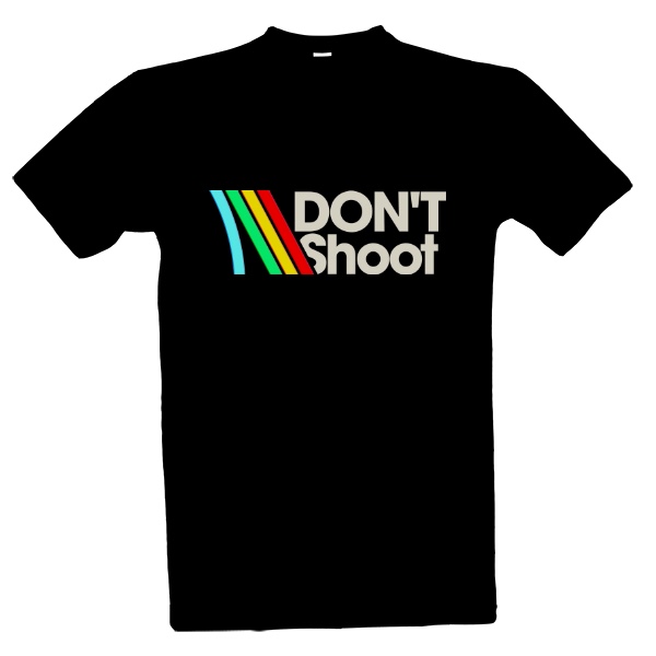 Arc Raiders - Don't Shoot - oboustranné černé