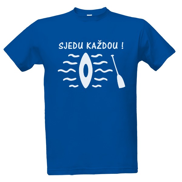 Tričko s potlačou Sjedu každou 2