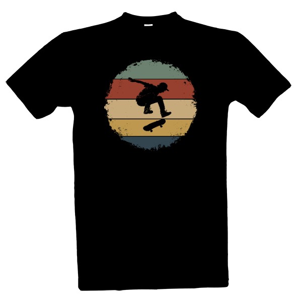 Tričko s potlačou skateboard