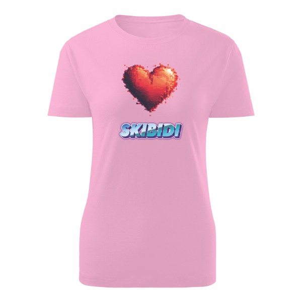 T-shirt Skibidi love