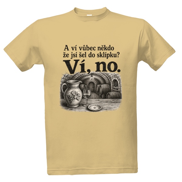 Tričko s potiskem Sklípek