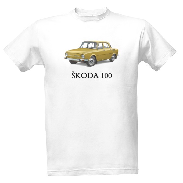Tričko s potiskem ŠKODA 100
