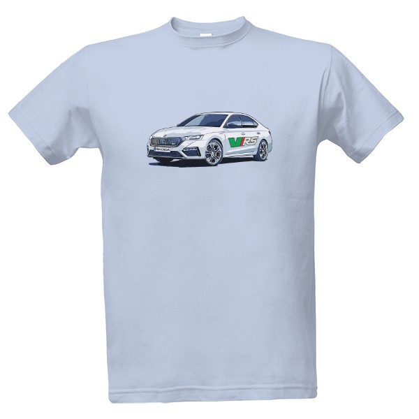 Tričko s potiskem Škoda Octavia IV RS