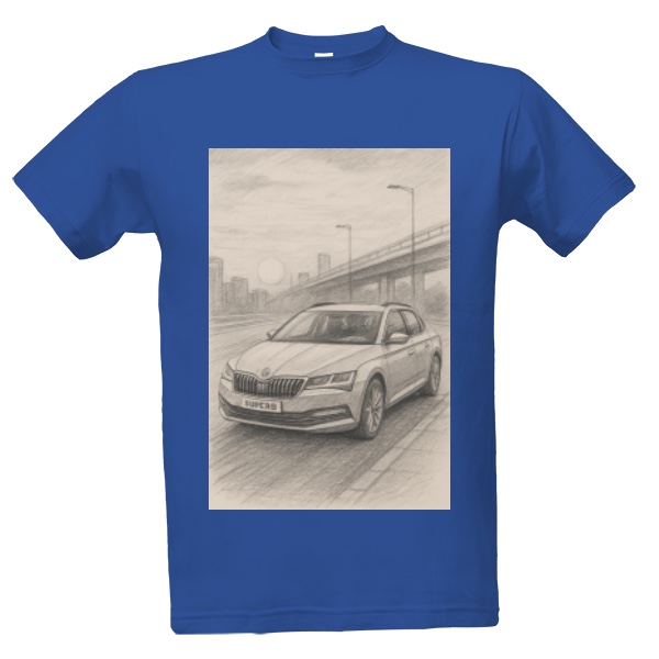 T-shirt Škoda Superb