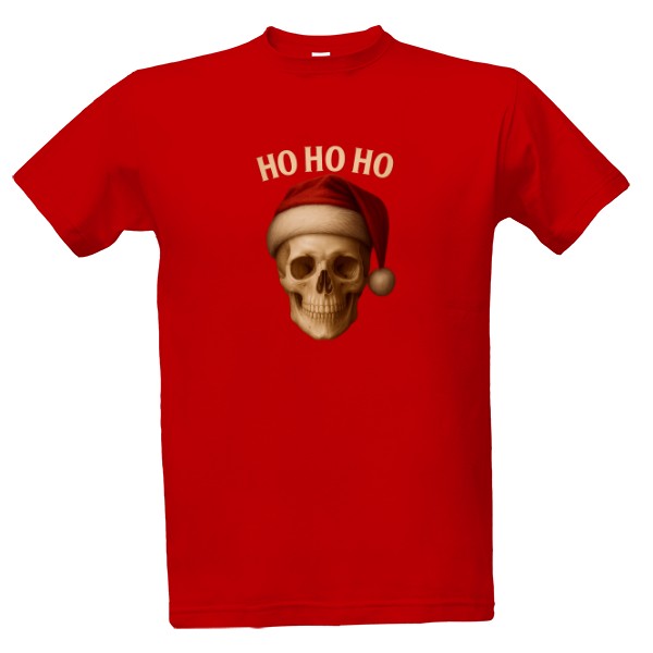 T-shirt Skull Santa