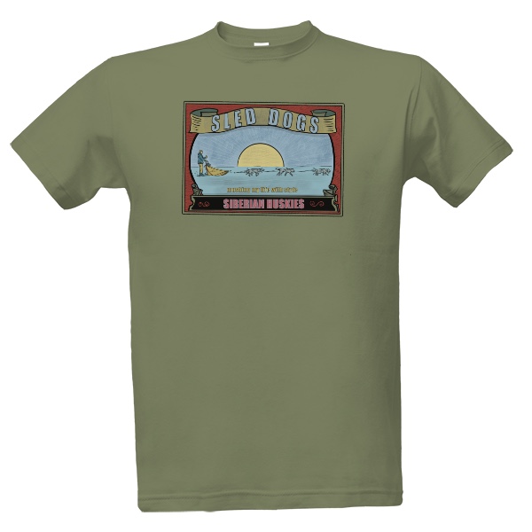 Sled dogs - matchbox T-shirt