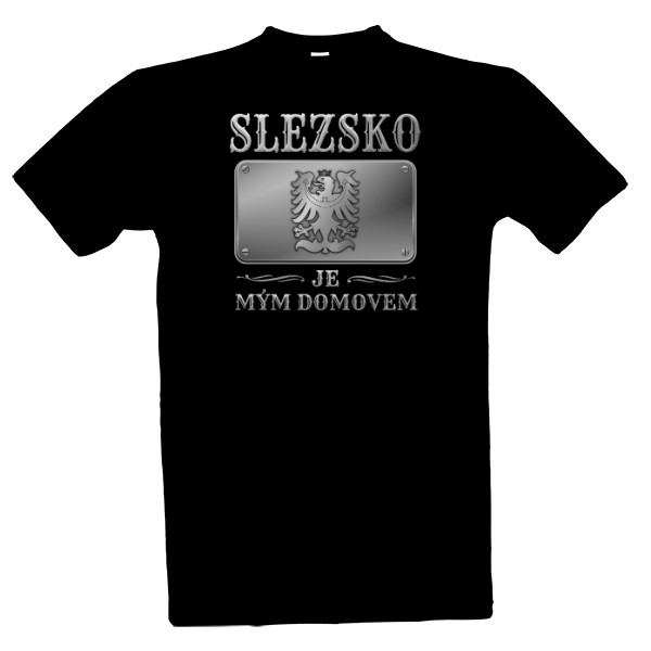 Tričko s potiskem Slezsko je mým domovem