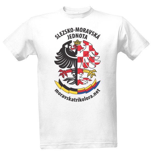 Tričko s potiskem Slezsko-moravská jednota