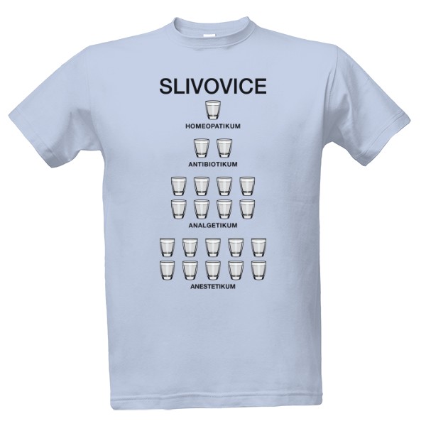Tričko s potiskem Slivovice