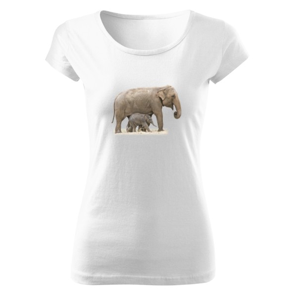 Tričko s potiskem Slon