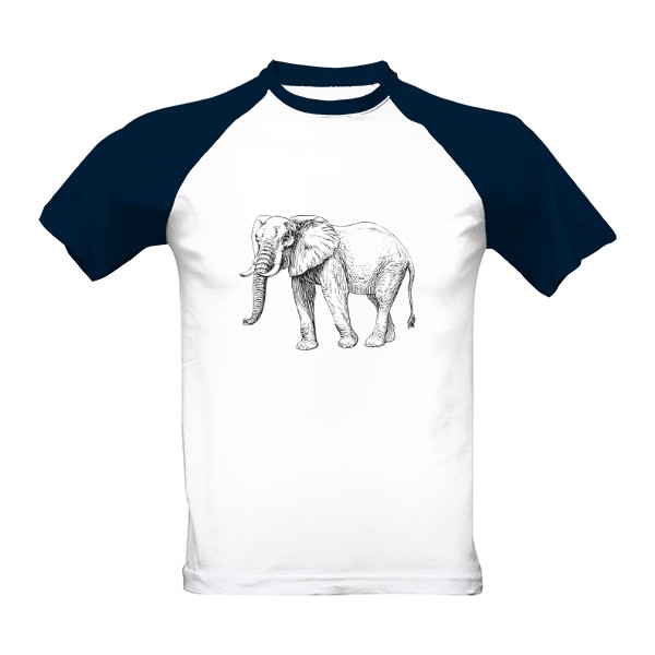 Tričko s potiskem Slon