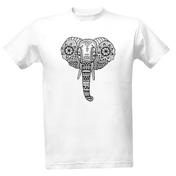 Tričko s potiskem Slon