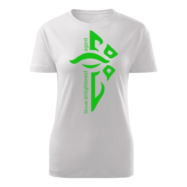 Tričko s potiskem Slovak enlightened agent
