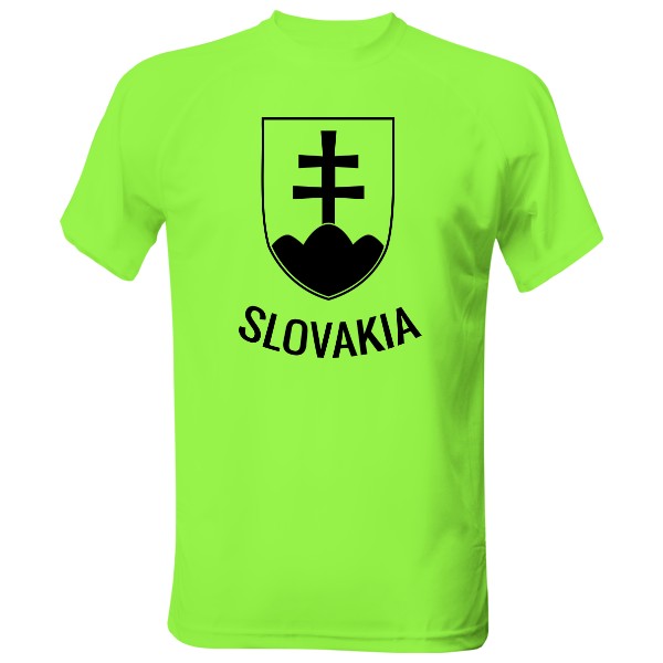 Pánské funkční tričko s potiskem Slovakia dres