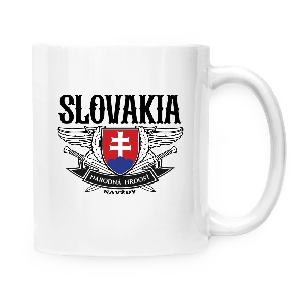 Slovakia-národní hrdost-hrneček