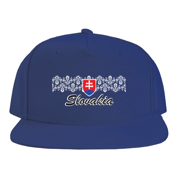 Kšiltovka Snapback s potiskem Slovakia 