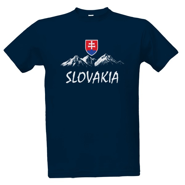 Tričko s potlačou Slovakia Tatry