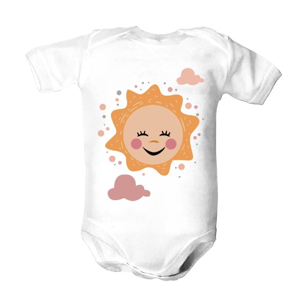 Dětské body  s potiskem Slunce