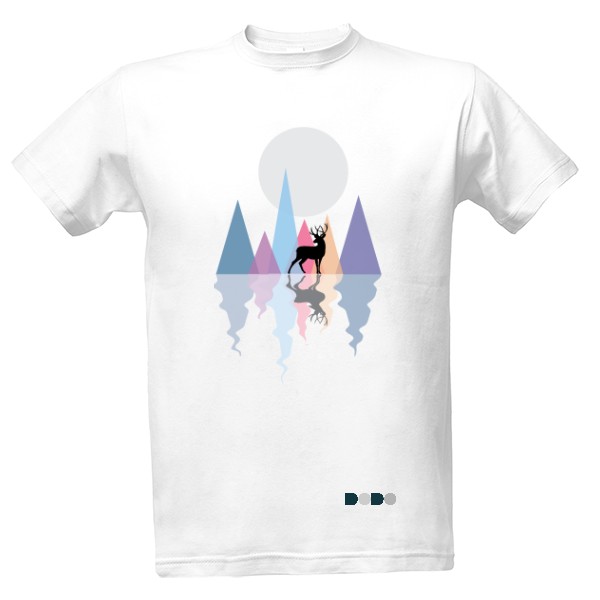 Tričko s potlačou SmallIsland Deer