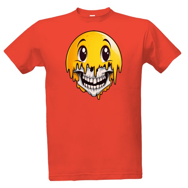 Tričko s potlačou Smile emoji