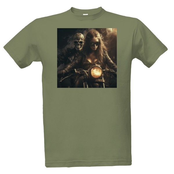 Tričko s potiskem Smrtící jízda