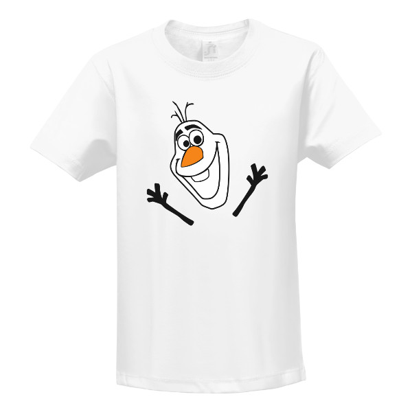 sněhulák Olaf dětské tričko