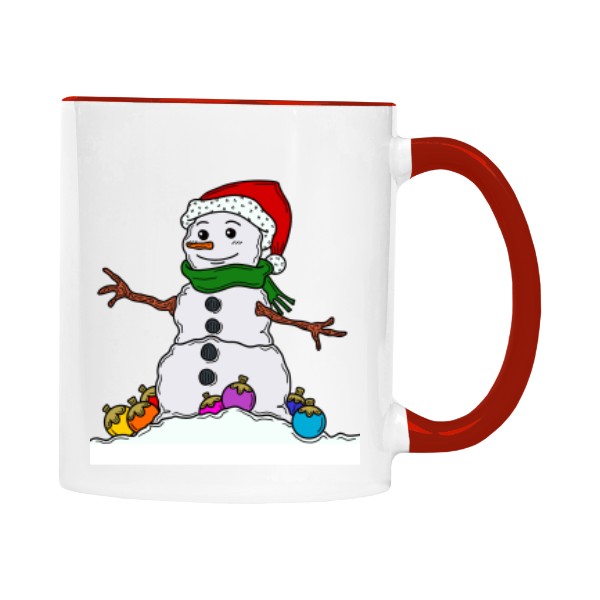 Sněhulák ve sněhu