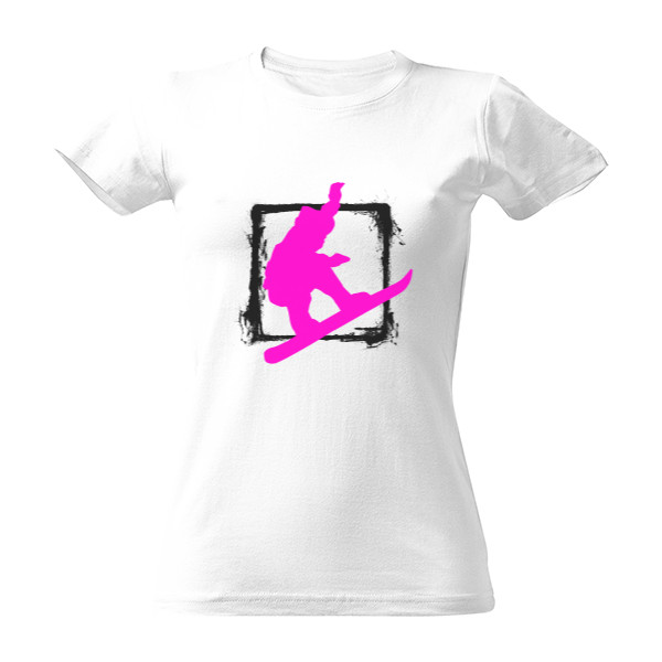 Tričko s potiskem Snow Fun