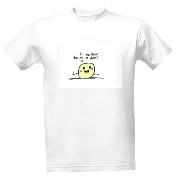 Tričko s potiskem something