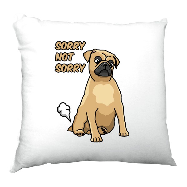 Satin Pillow s potiskem Sorry not sorry