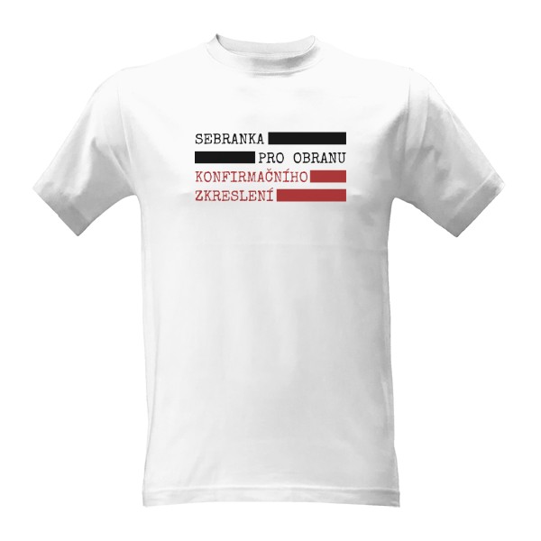 Tričko s potiskem Svoboda slova