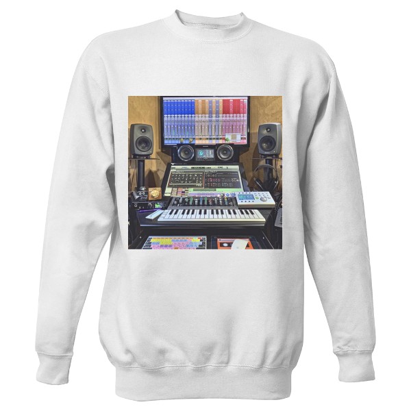 Sweatshirt without hood Unisex s potiskem Pro Tools Sound