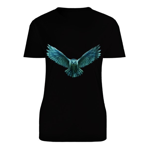 Tričko s potiskem sova sněžná